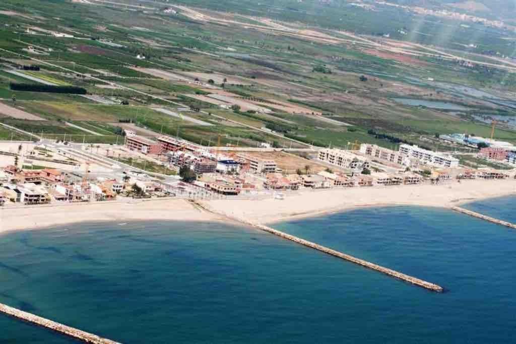 Apto Con Piscina En La Playa Cerca De Vlc Con Ac Puzol Kültér fotó