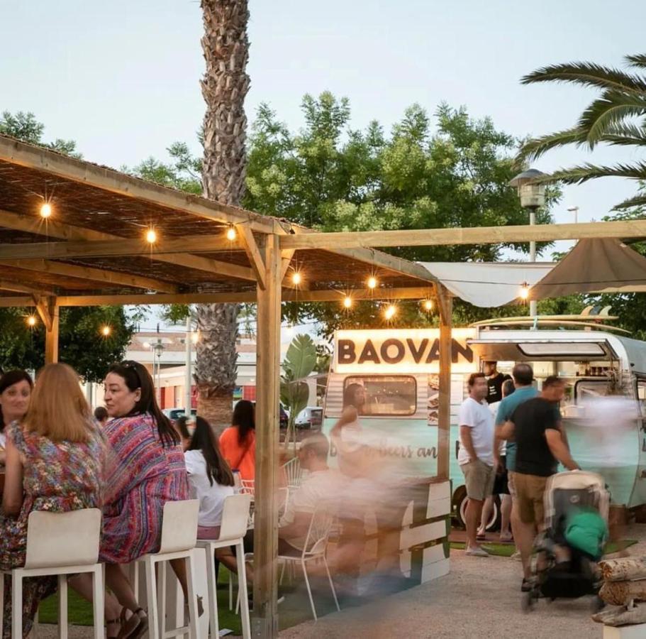 Apto Con Piscina En La Playa Cerca De Vlc Con Ac Puzol Kültér fotó